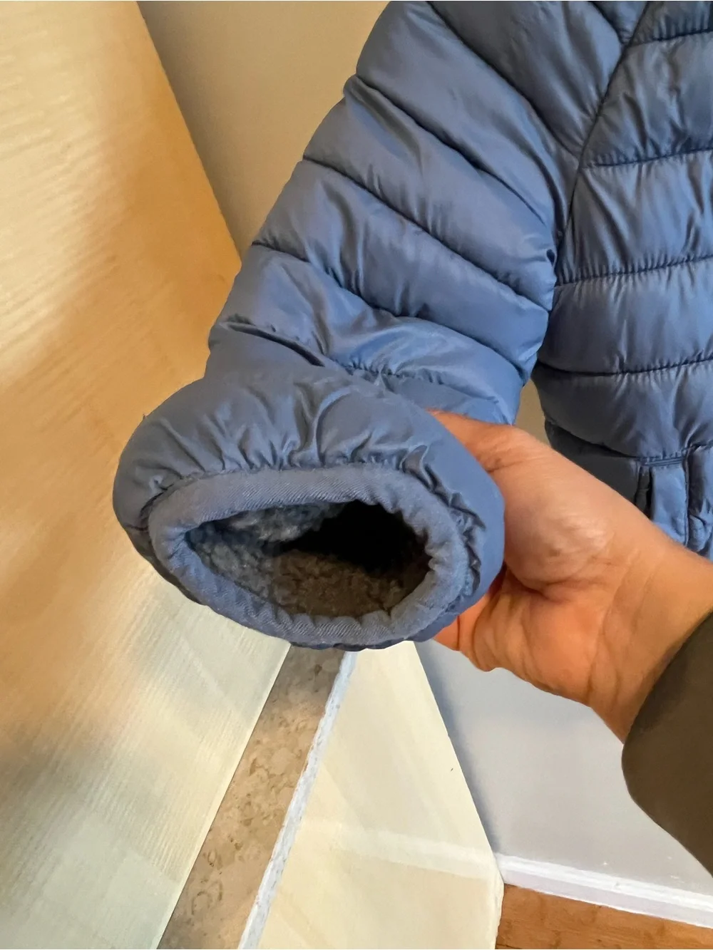 Gap reversible Kids Quilted Puffer Jacket - Blue
